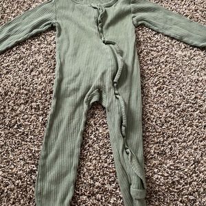 100% cotton spearmint love romper